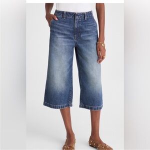 Madewell Denim Culottes NWT 26